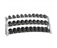 Подставка для гантелей на 15 пар HOIST Horizontal Dumbbell Rack 3-Tier CF-3461-3